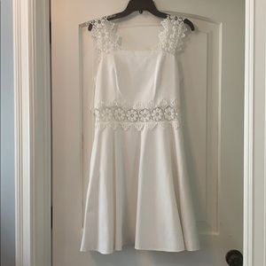 Ted Baker White Monaa Lace Dress